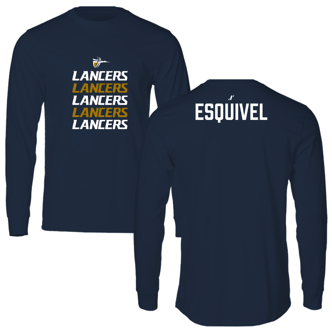 California Baptist University Dance Navy General Performance Long Sleeve - Alexus Esquivel