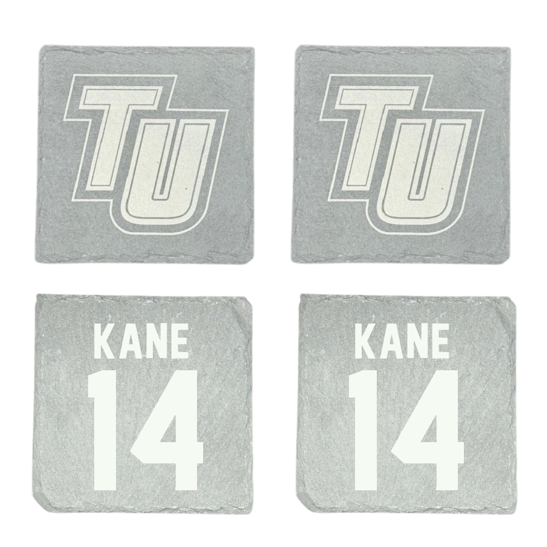 Tusculum University Volleyball (W) Stone Coaster (4 Pack)  - #14 Maggie Kane