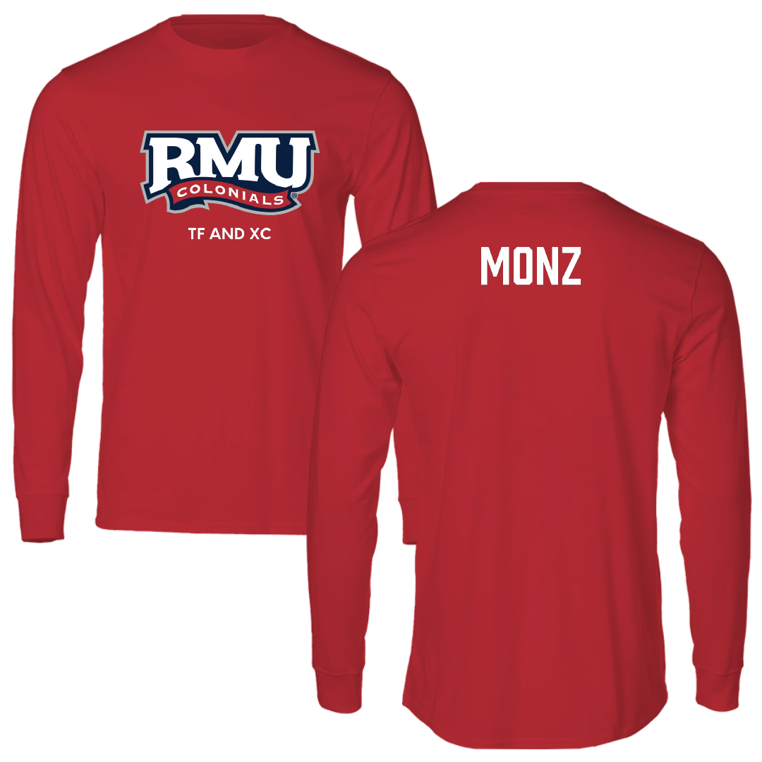 Robert Morris University TF and XC Red Long Sleeve - Dea Monz