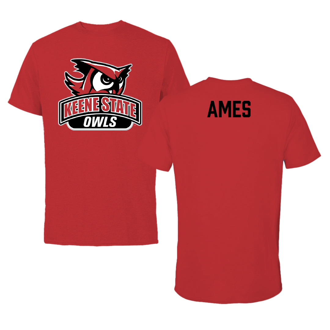 Keene State College Cheer Red Tee - Mackenzie Ames