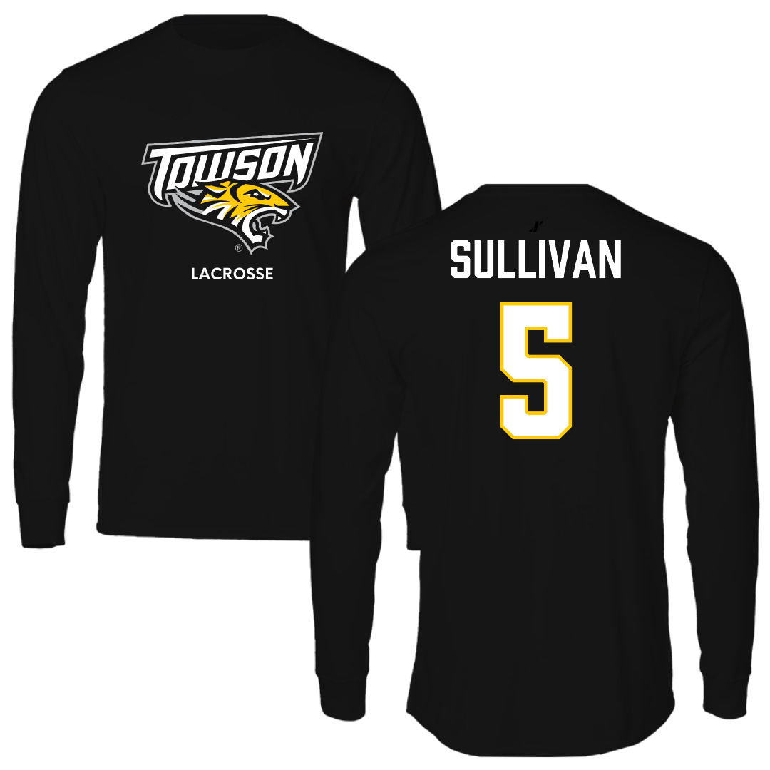 Towson University Lacrosse (W) Black Long Sleeve - #5 Shannon Sullivan