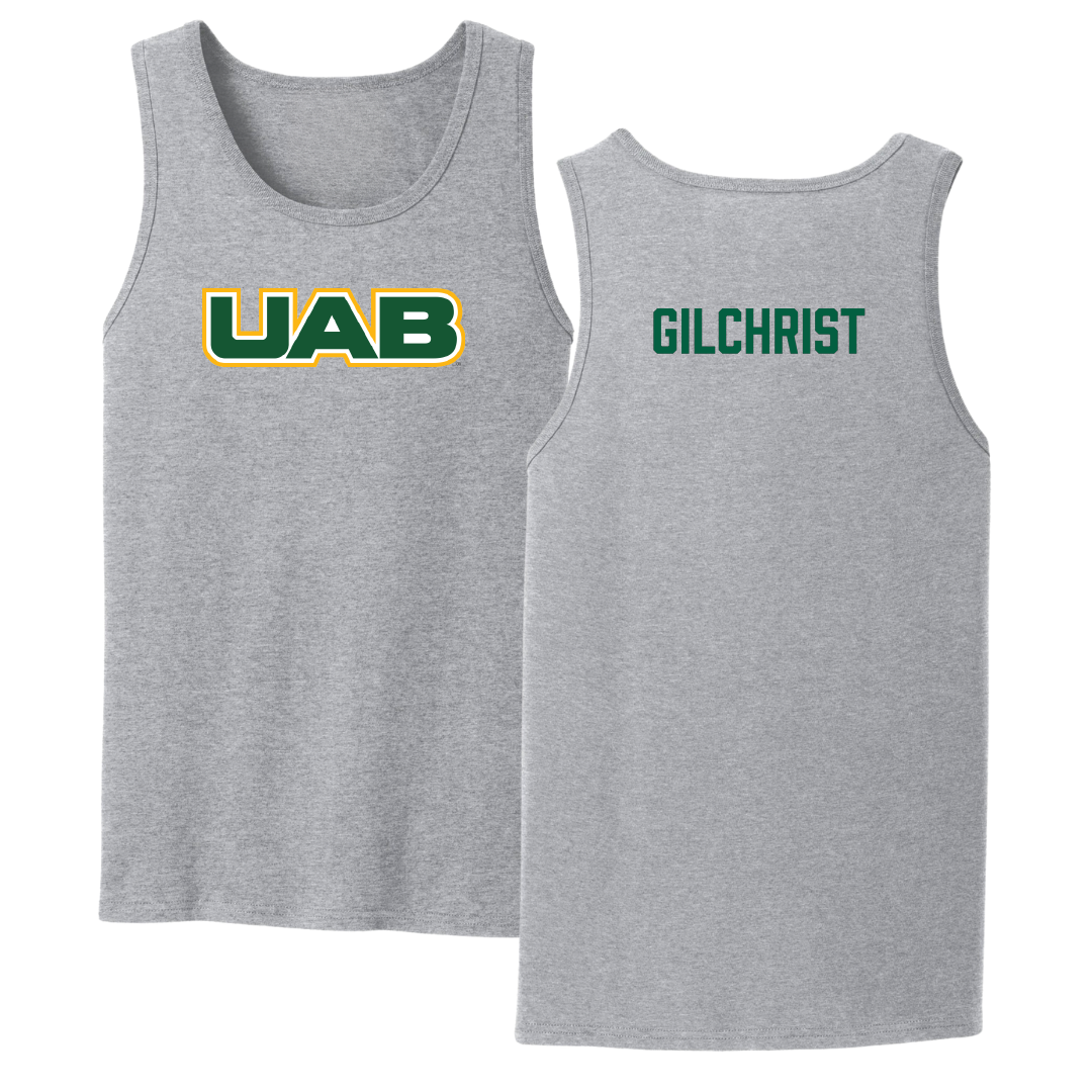 University of Alabama at Birmingham Golf Sport Gray Tank Top - Lauren Gilchrist