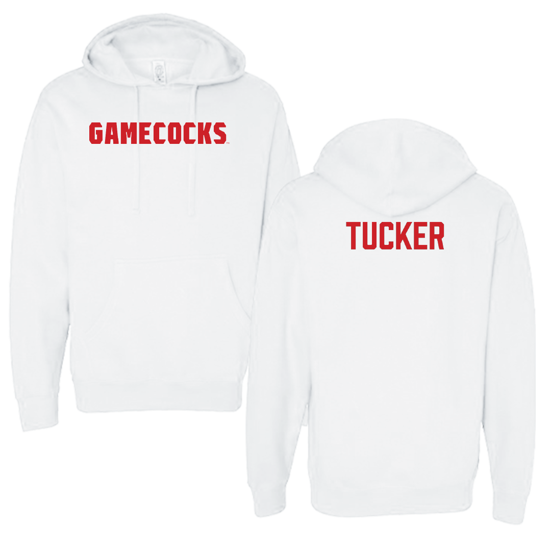 Jacksonville State University TF and XC White Hoodie - Hailey Tucker