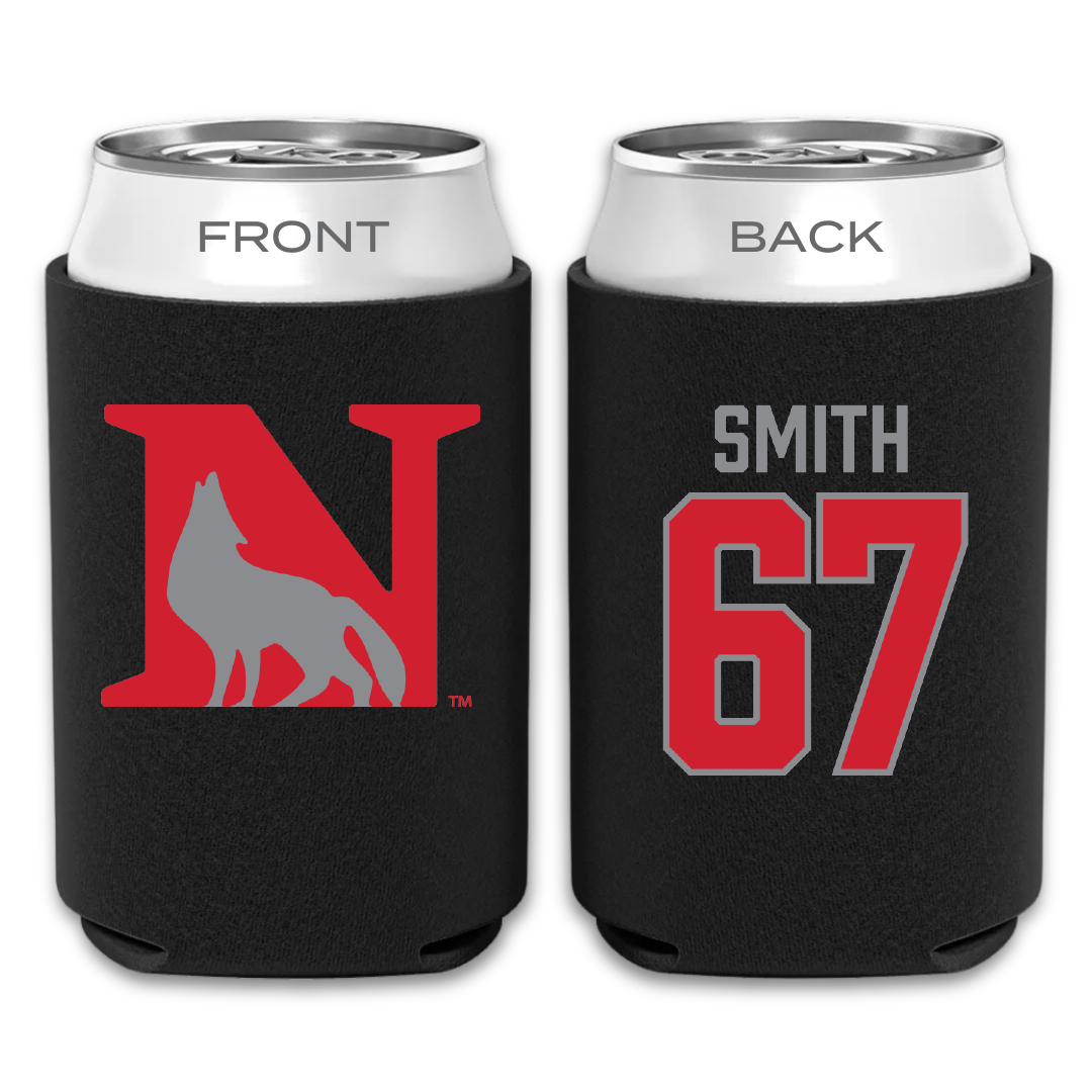 Newberry College Football Black Can Cooler - #67 Hampton Smith
