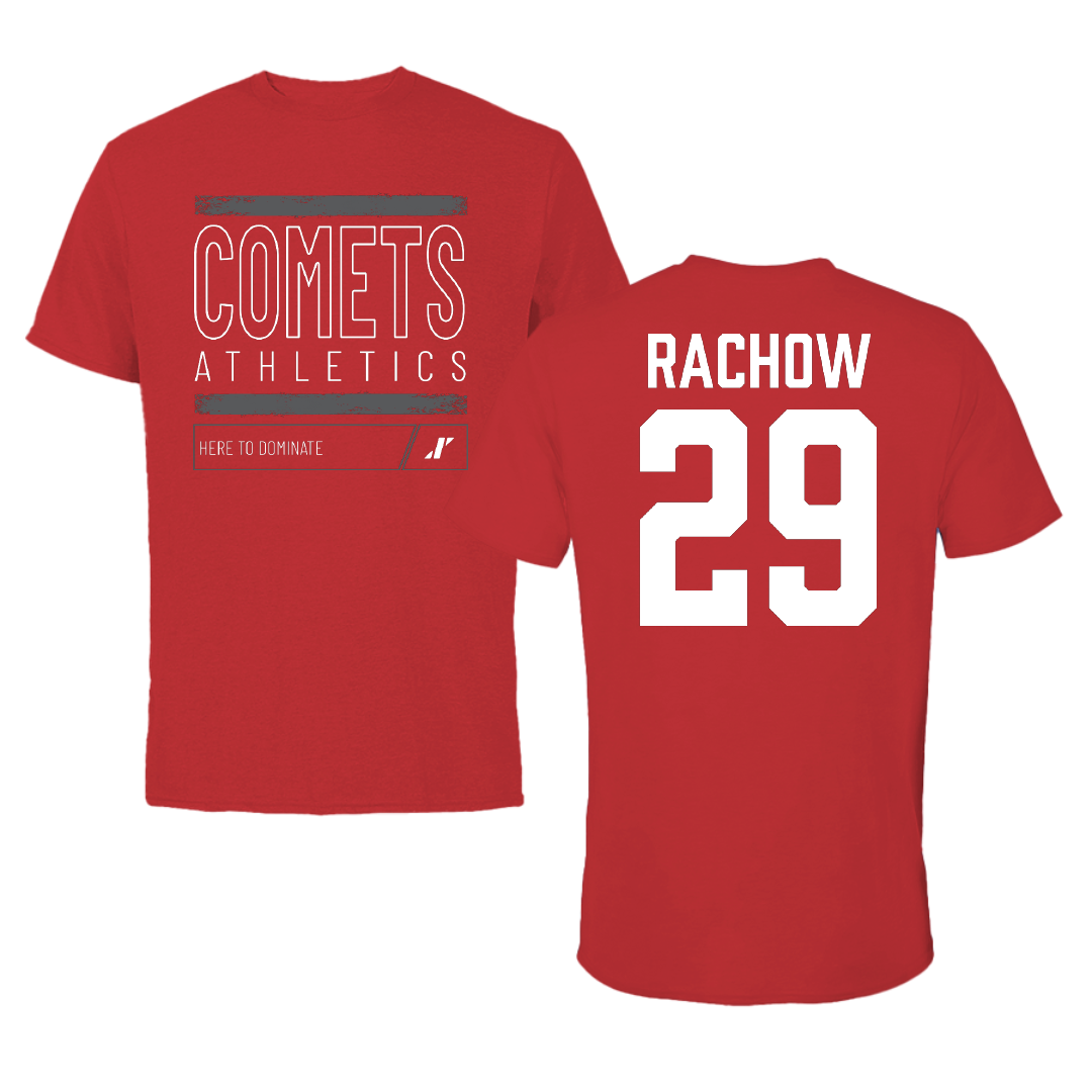 The University of Olivet Softball Red Dominate Tee - #29 Morgan Rachow