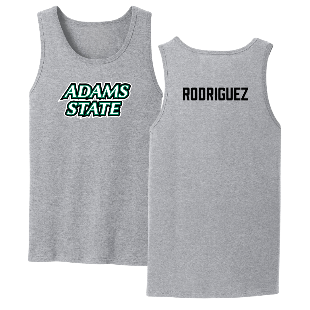 Adams State University Wrestling Sport Gray Tank Top - Joel Rodriguez
