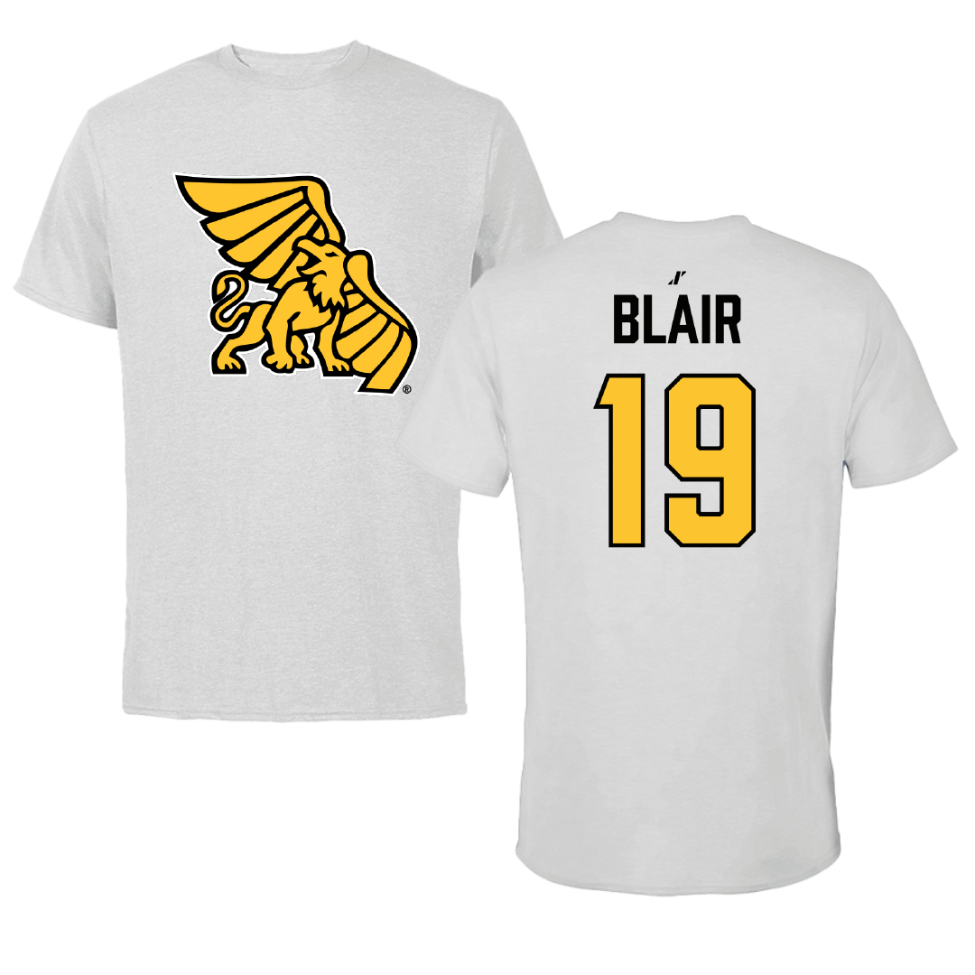 Missouri Western State University Softball Light Gray Performance Tee - #19 Maddy Blair