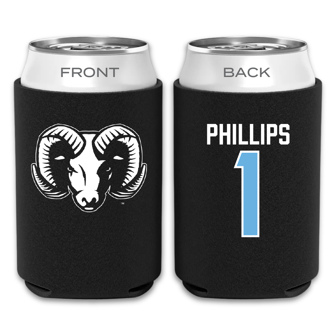 University of Rhode Island Basketball Black Can Cooler - #1 Sophie Phillips