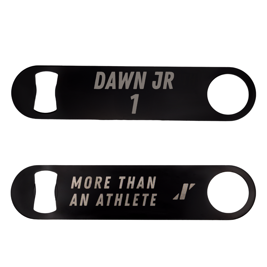 Texas State University Football Black Bottle Opener - #1 Chris Dawn Jr
