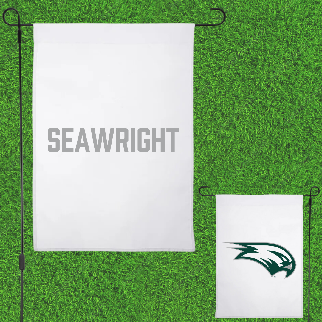 Wagner College TF and XC White Garden Flag - Michael Seawright