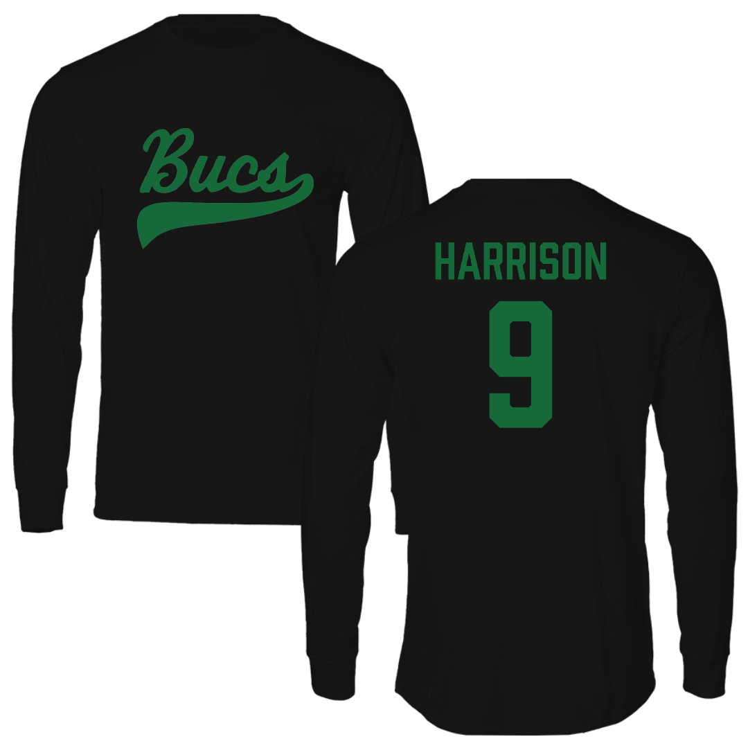Shelton State Community College Baseball Black Long Sleeve - #9 Will Harrison