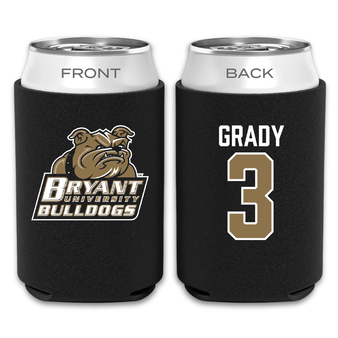 Bryant University Baseball Black Can Cooler - #3 Shea Grady