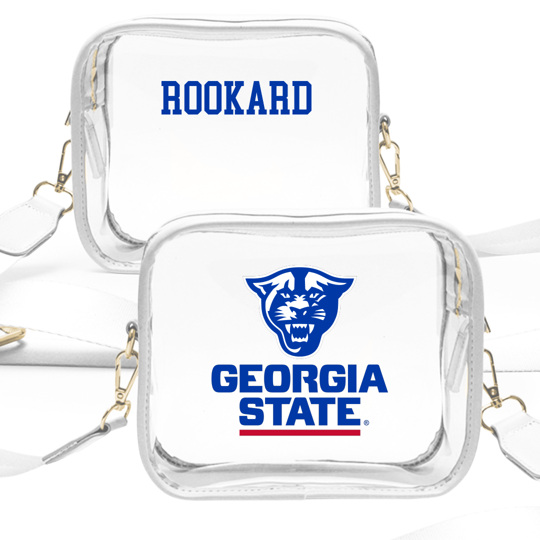 Georgia State University Golf (W) White Clear Stadium Bag - Madison Rookard