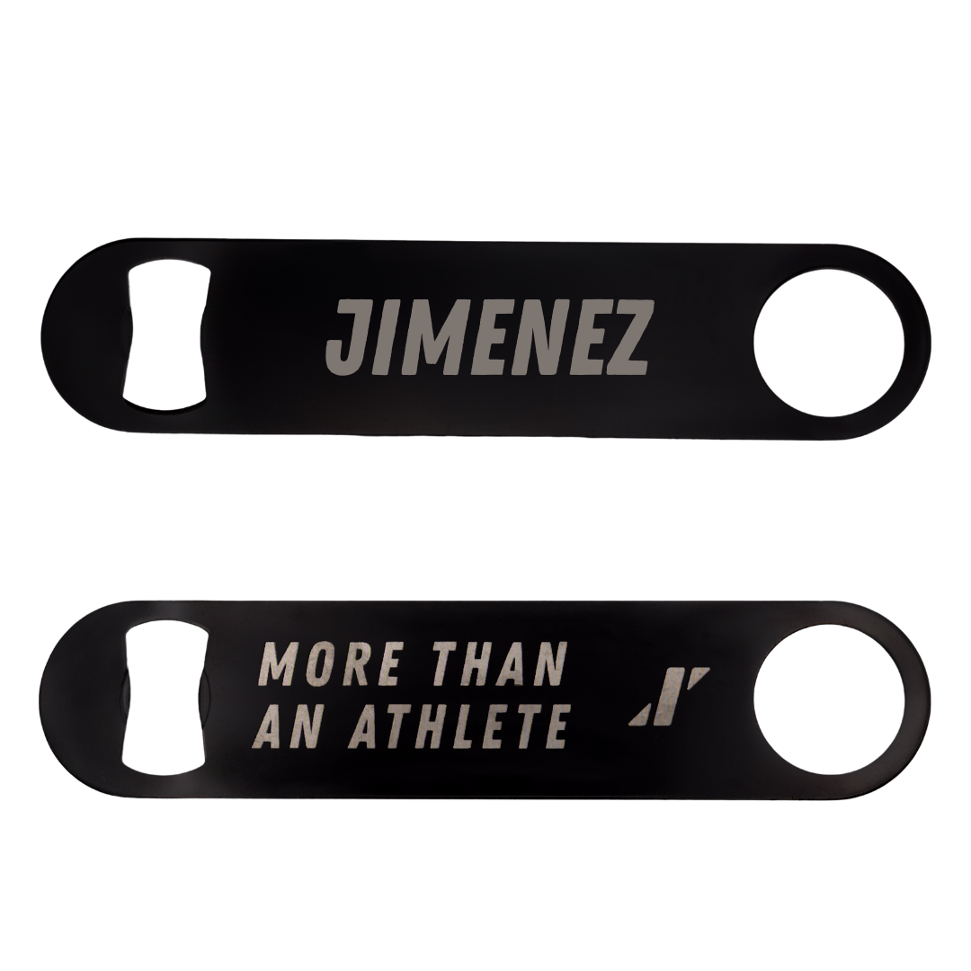 Whitworth University TF and XC Black Bottle Opener - Alexia Jimenez