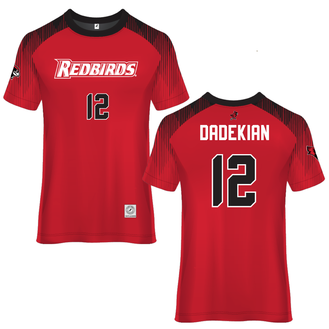 Illinois State University Red Soccer Jersey - #12 Sosi Dadekian