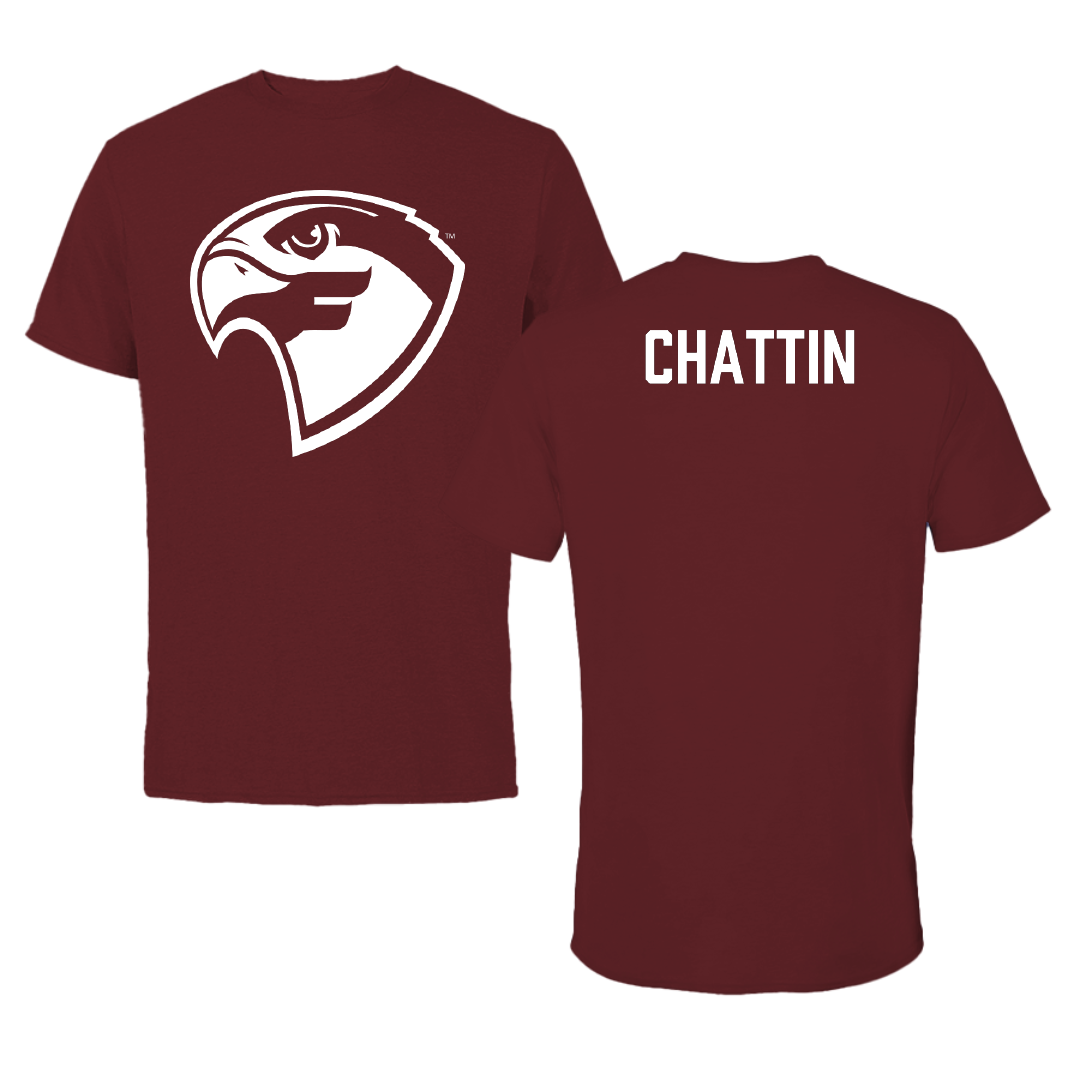 Fairmont State University Tennis Maroon Tee - Kalel Chattin