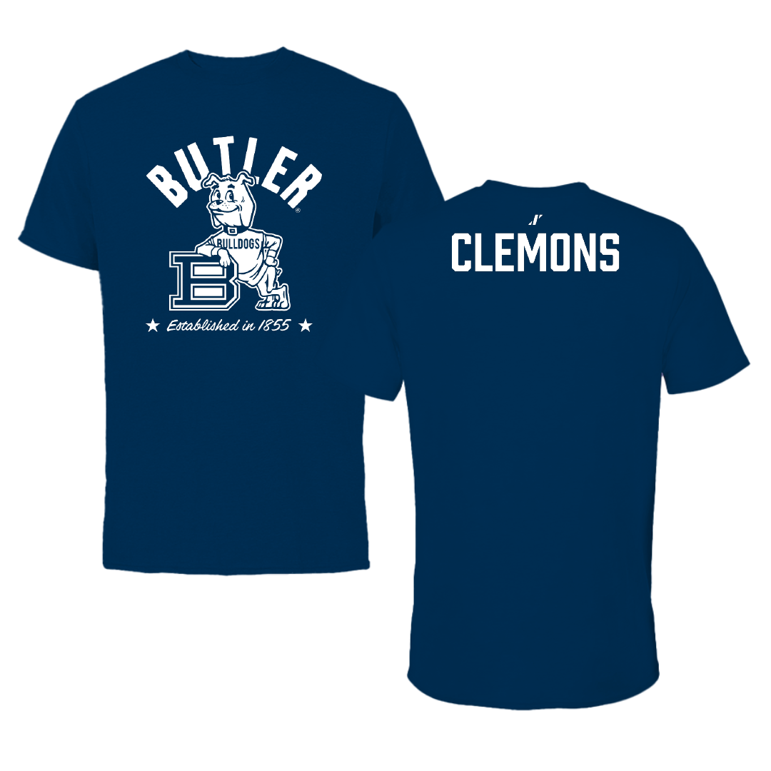 Butler University Cheer Navy General Performance Tee - Ashlyn Clemons
