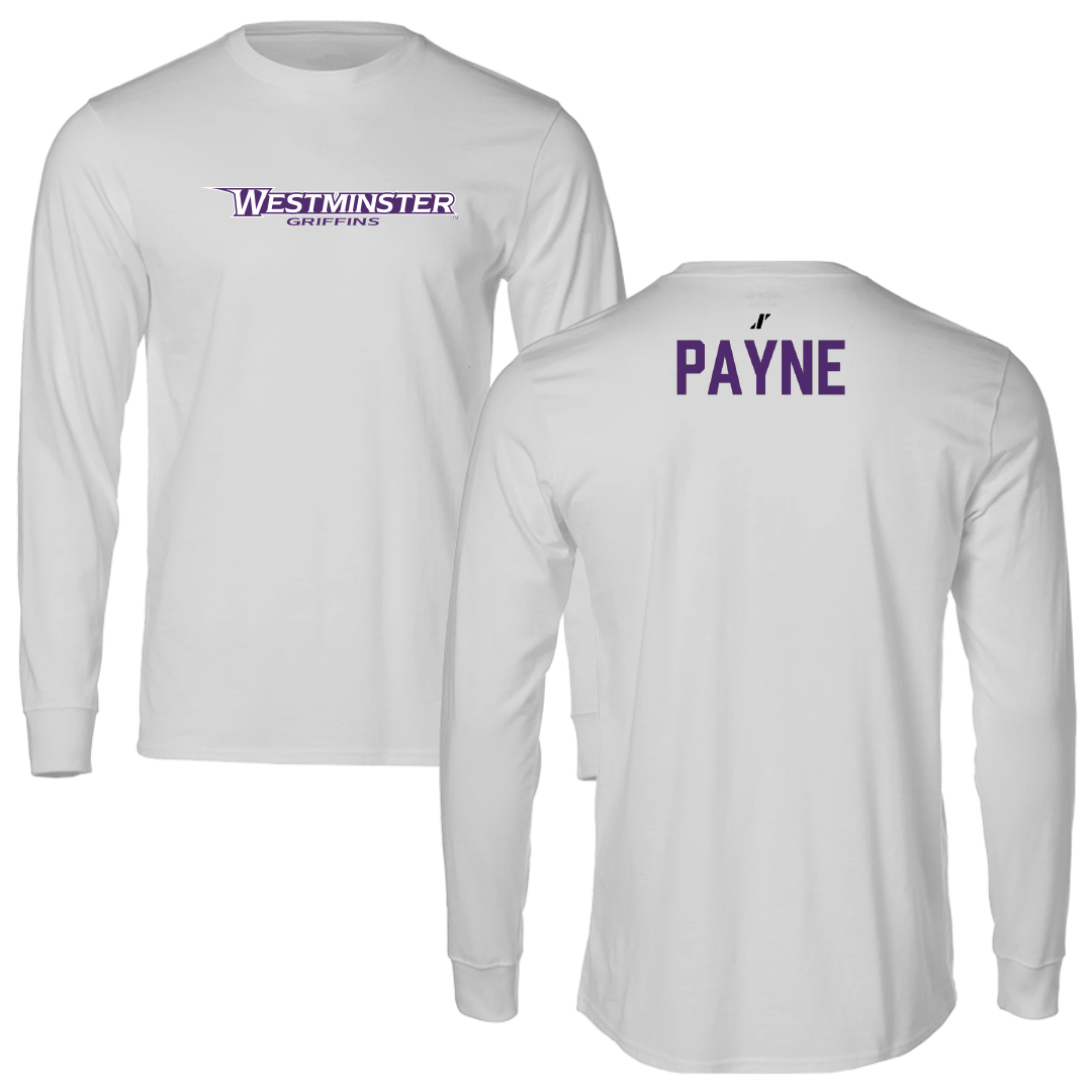 Westminster University (Utah) TF and XC Light Gray Performance Long Sleeve - Elliot Payne
