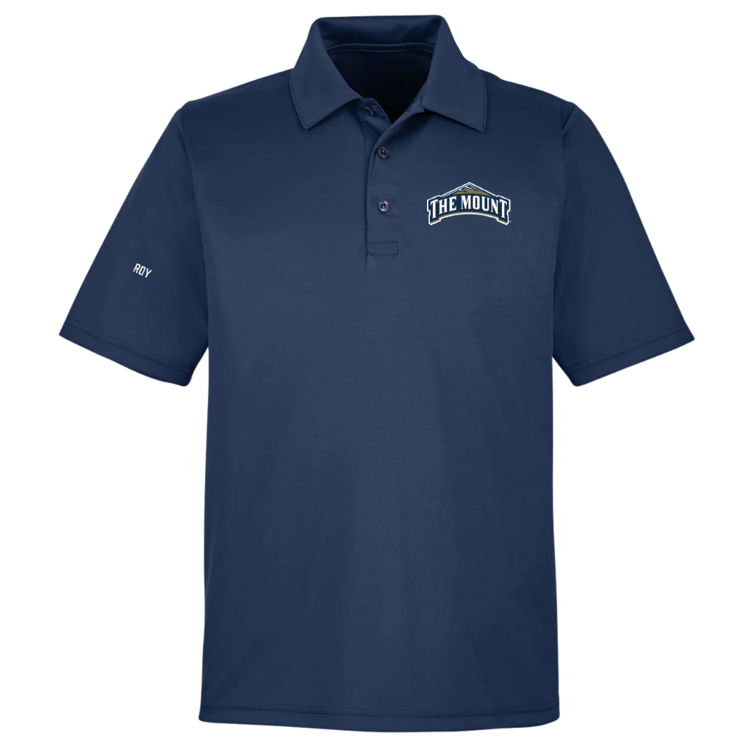 Mount St. Mary's University Tennis (M) Navy Polo - Alexi Roy