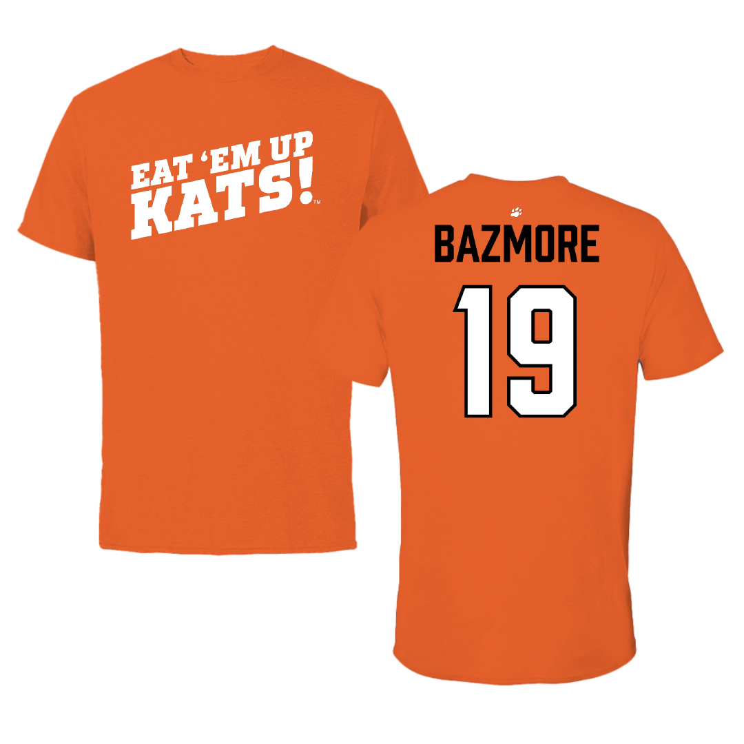 Sam Houston State University Baseball Orange Performance Tee - #19 Sean Bazmore