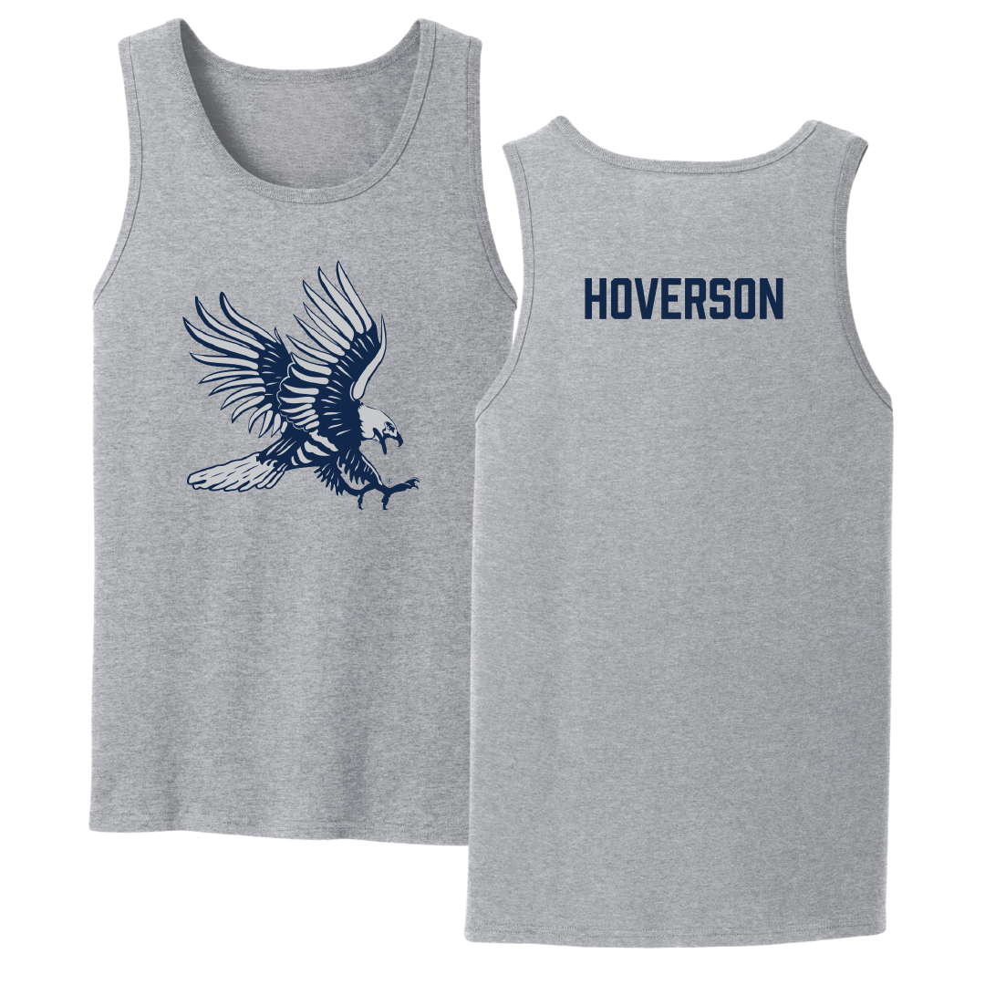 Dickinson State University TF and XC Sport Gray Tank Top - Brady Hoverson