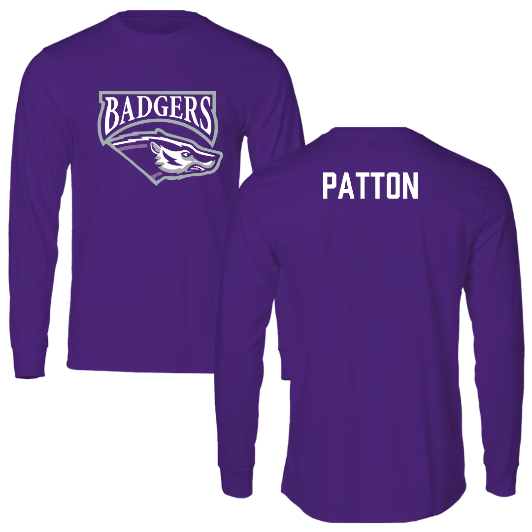 Spring Hill College Tennis (M) Purple Long Sleeve - Evan Patton