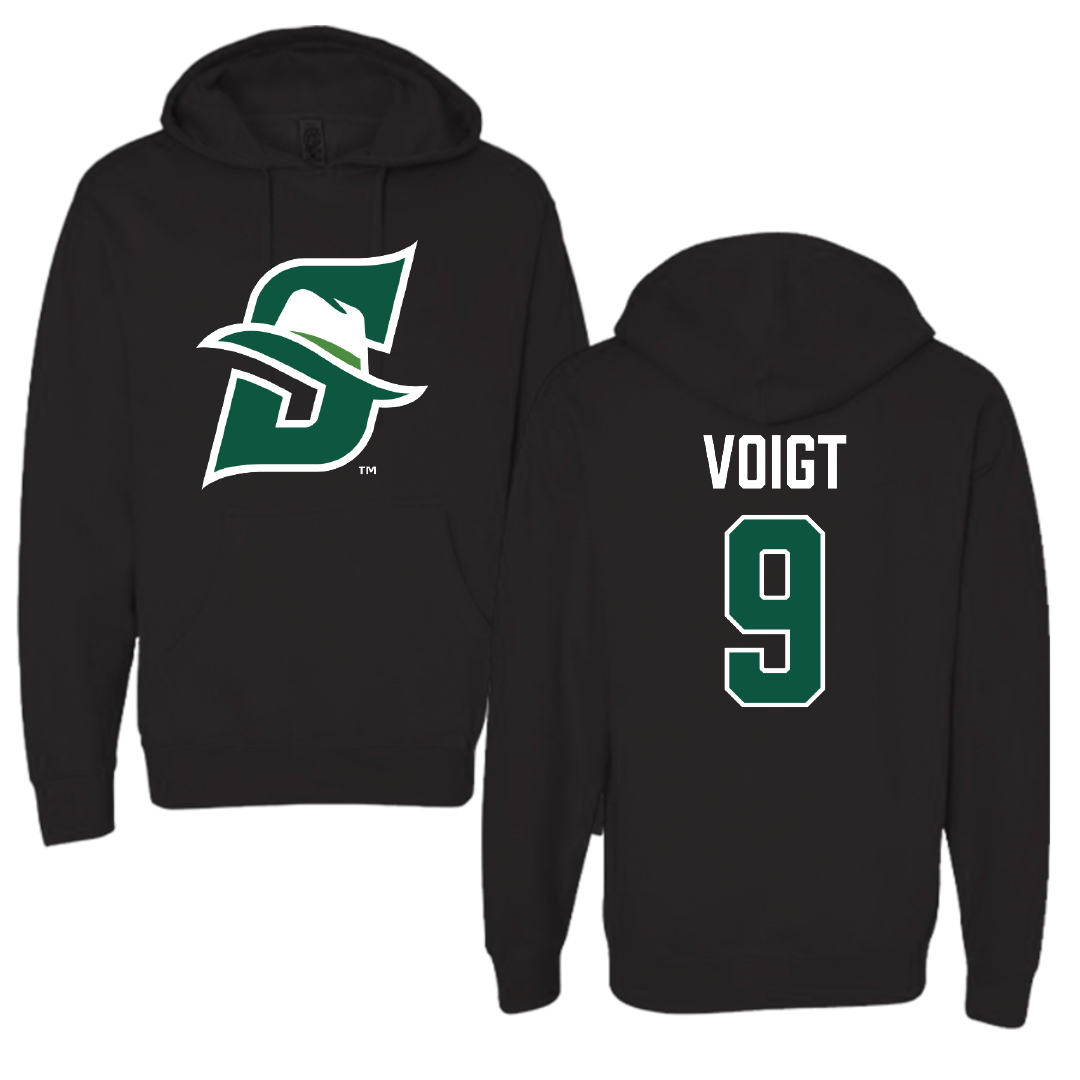 Stetson University Soccer Black Hoodie - #9 Anna Voigt
