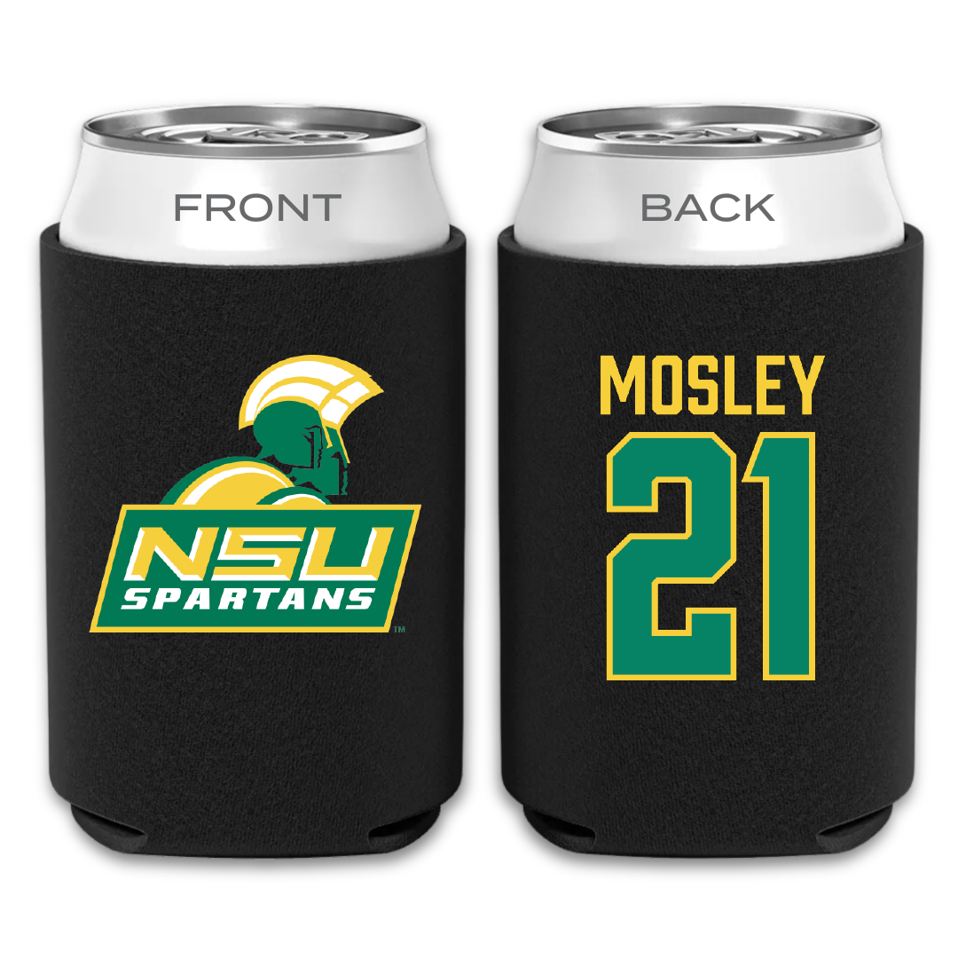 Norfolk State University Basketball Black Can Cooler - #21 Stephanie Mosley