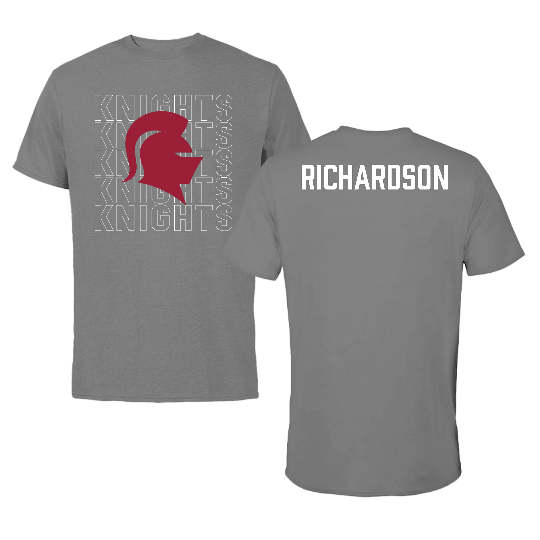 Southern Virginia University Wrestling (M) Dark Gray Performance Tee - Marc Richardson