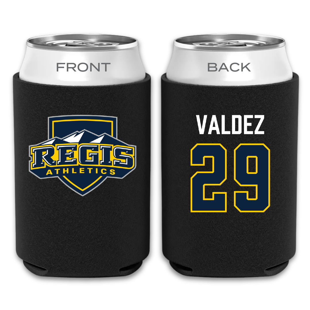 Regis University (Colorado) Lacrosse Black Can Cooler - #29 Alyse Valdez