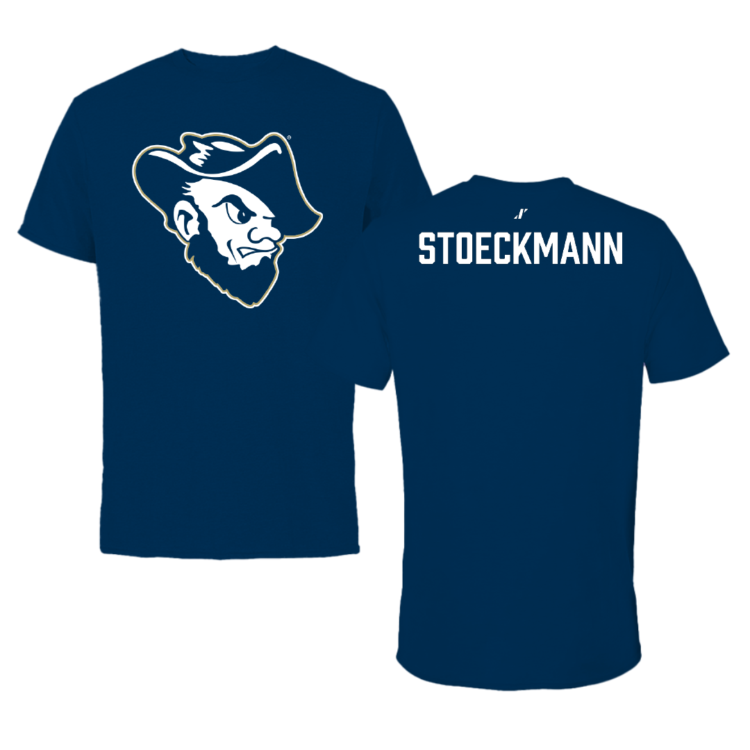 South Dakota Mines TF and XC Navy Tee - Alexander Stoeckmann