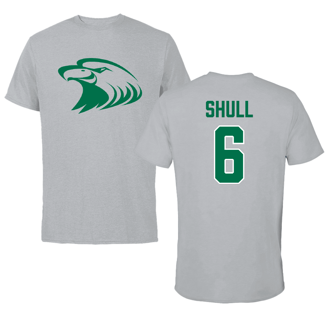 Central Methodist University Baseball Sport Gray Tee - #6 Tyler Shull