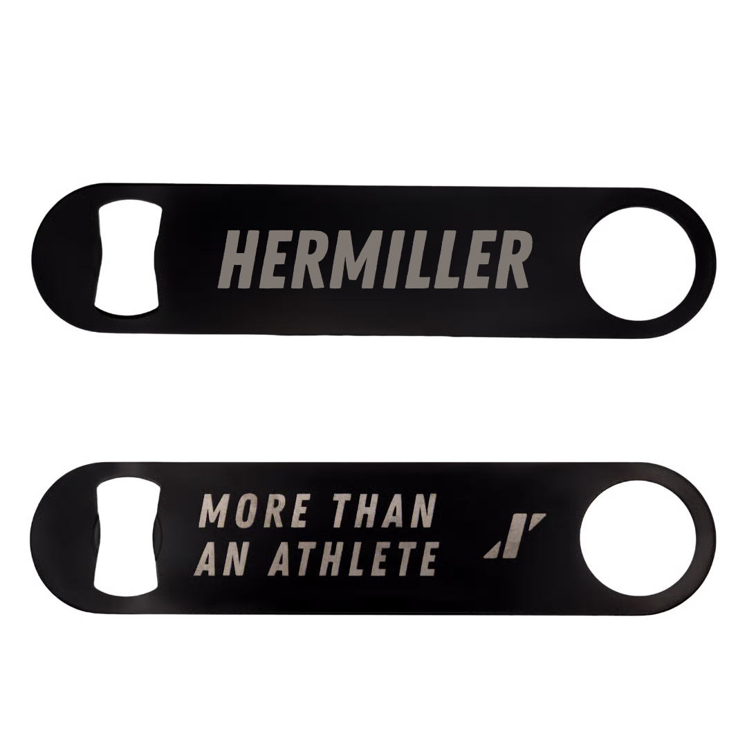 Baseball Black Bottle Opener - Luke Hermiller