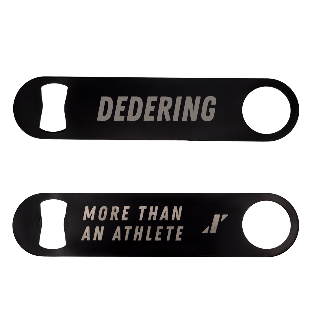 University of Utah Swimming & Diving Black Bottle Opener - Matthew Dedering
