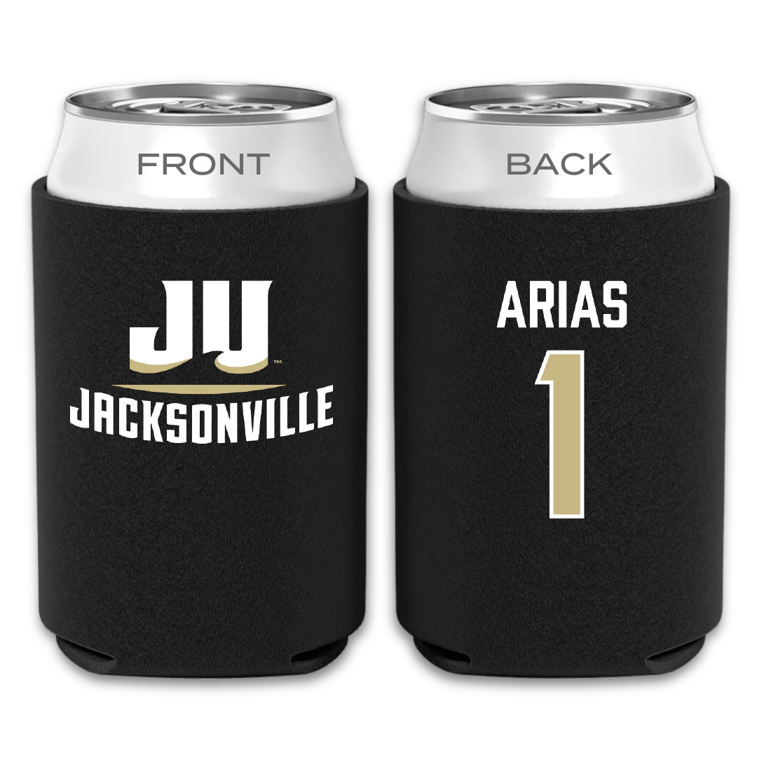 Jacksonville University Basketball Black Can Cooler - #1 Chris Arias