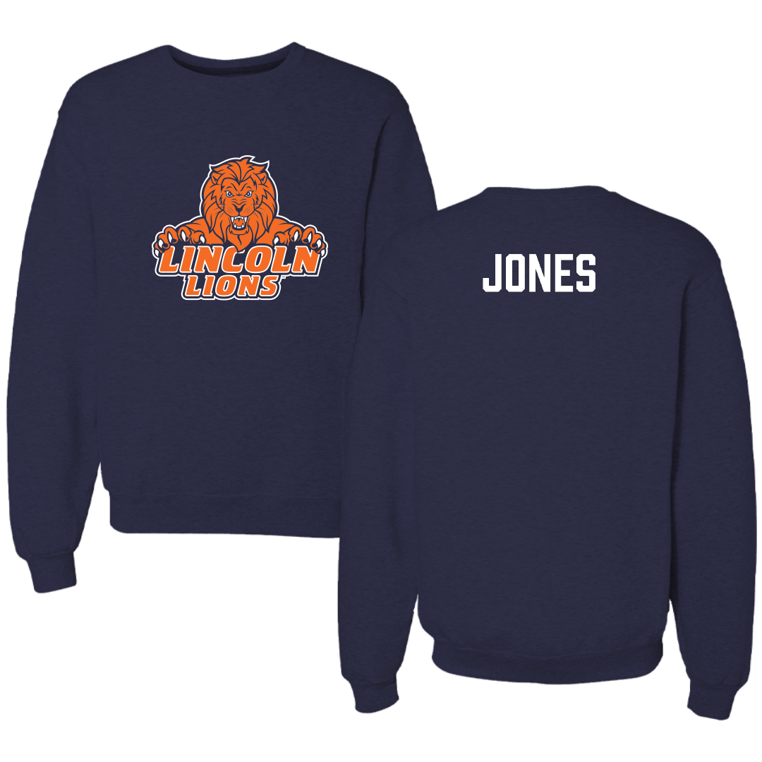 Lincoln University (Pennsylvania) TF and XC Navy Crewneck - Thomas Jones
