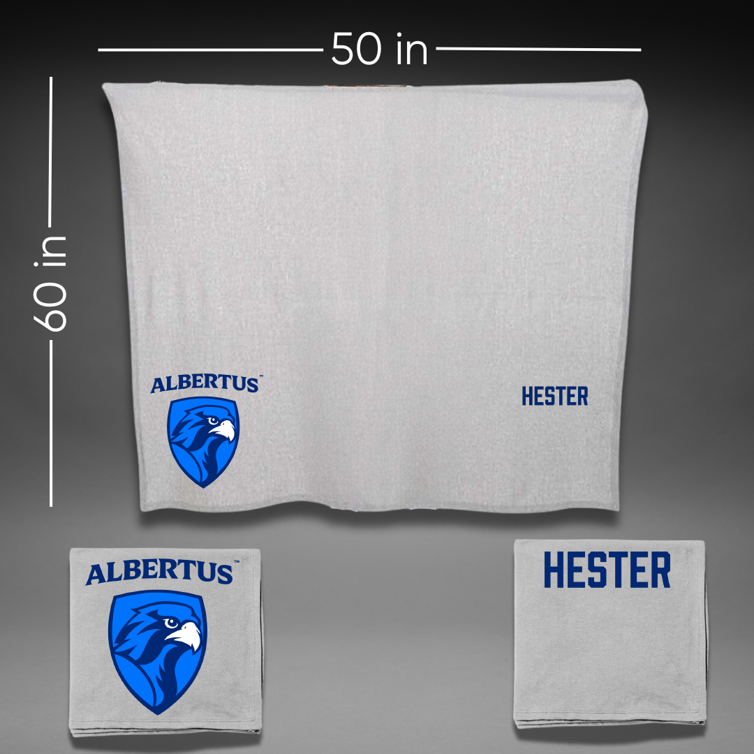 Albertus Magnus College Golf (M) Gray Blanket - Pierson Hester