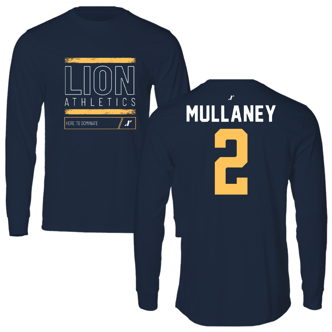 East Texas A&M University Volleyball Navy Dominate Long Sleeve - #2 Haley Mullaney