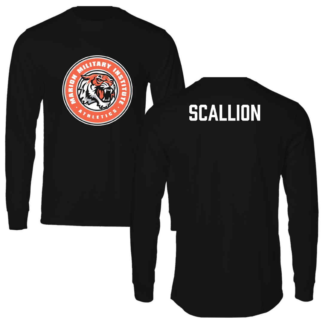 Marion Military Institute TF and XC Black Long Sleeve - Lily Scallion
