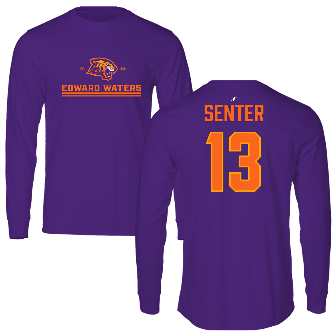 Edward Waters University Soccer (W) Purple General Long Sleeve - #13 Tamarra Senter