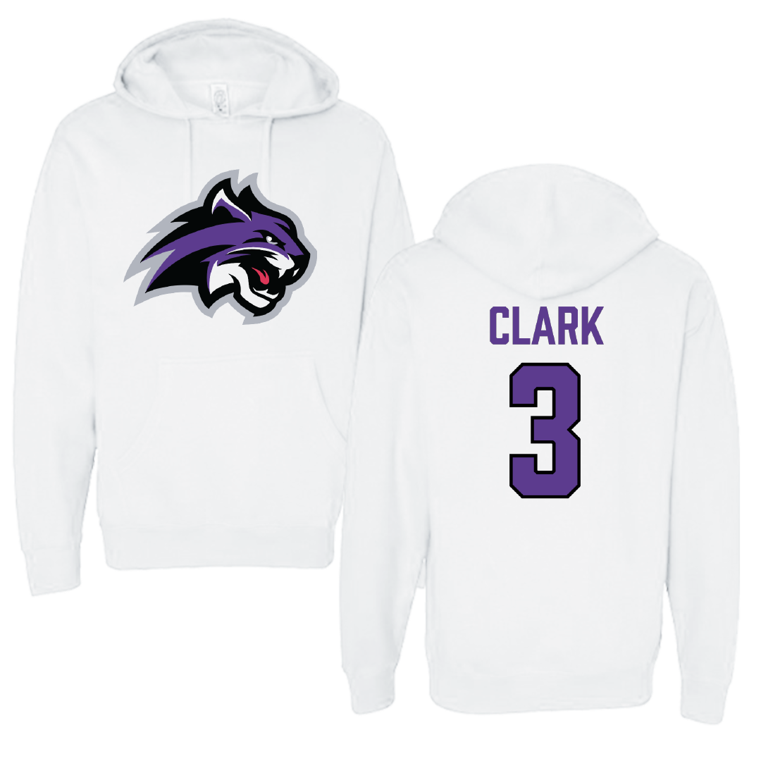 Wiley University Baseball White Hoodie - #3 Ryan Clark