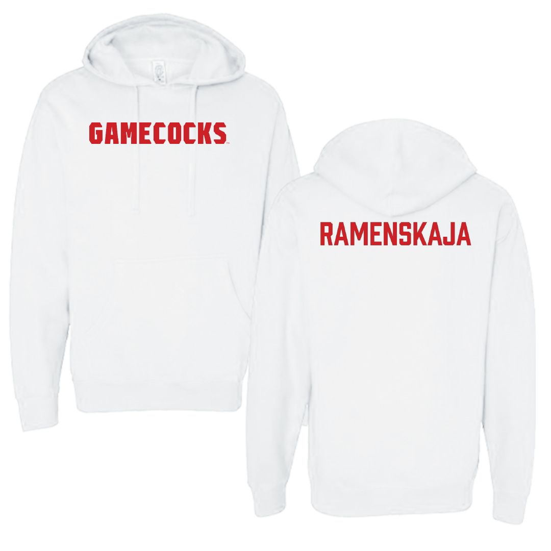 Jacksonville State University Tennis White Hoodie - Polina Ramenskaja