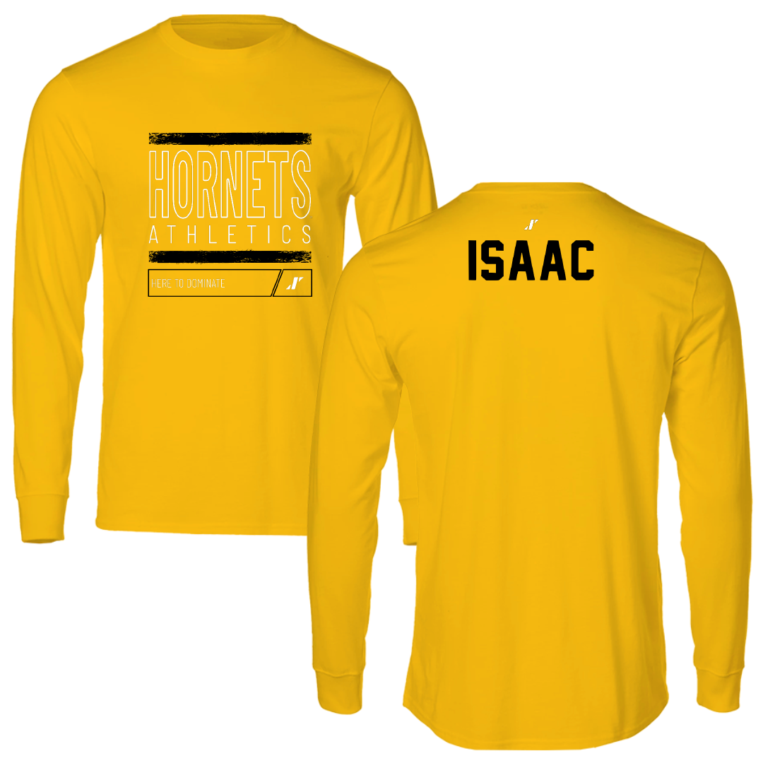 Alabama State University TF and XC Gold Dominate Performance Long Sleeve - Kirsten Isaac