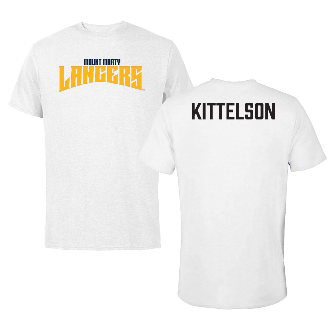 Mount Marty University Golf White Classic Tee - Kamri Kittelson