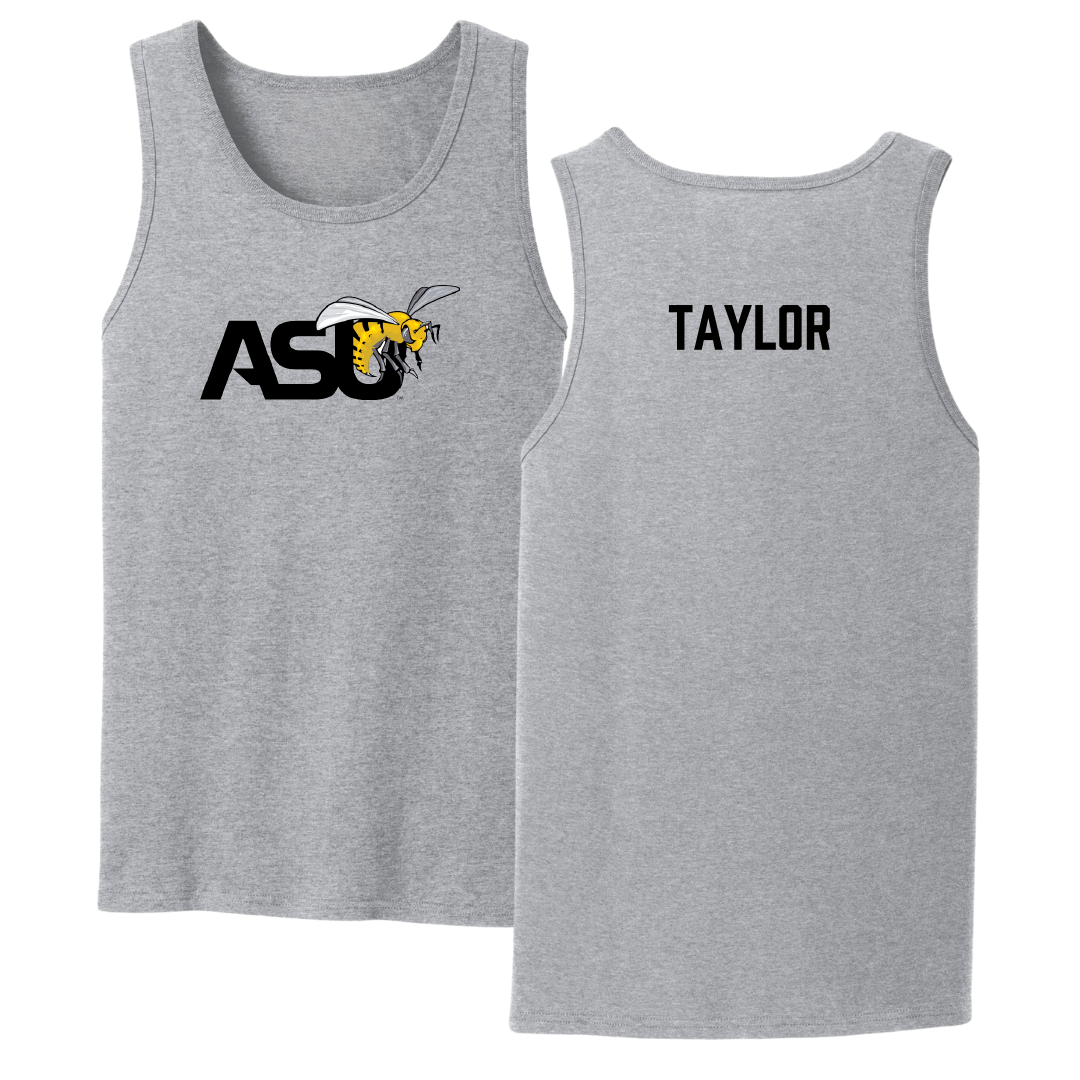 Alabama State University TF and XC Sport Gray Tank Top - Wilnaya Taylor