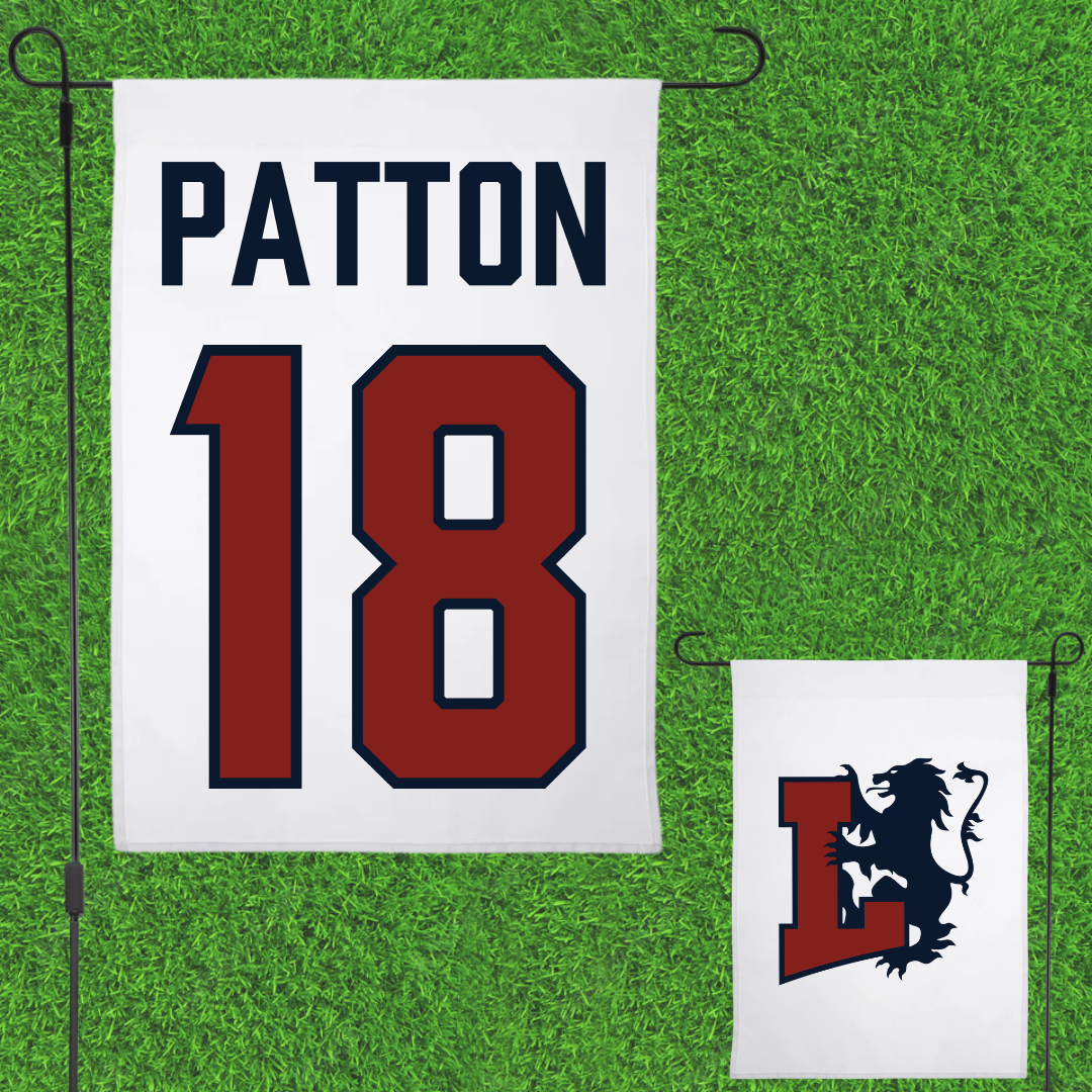 Lyon College Volleyball (W) White Garden Flag - #18 Kassi Patton
