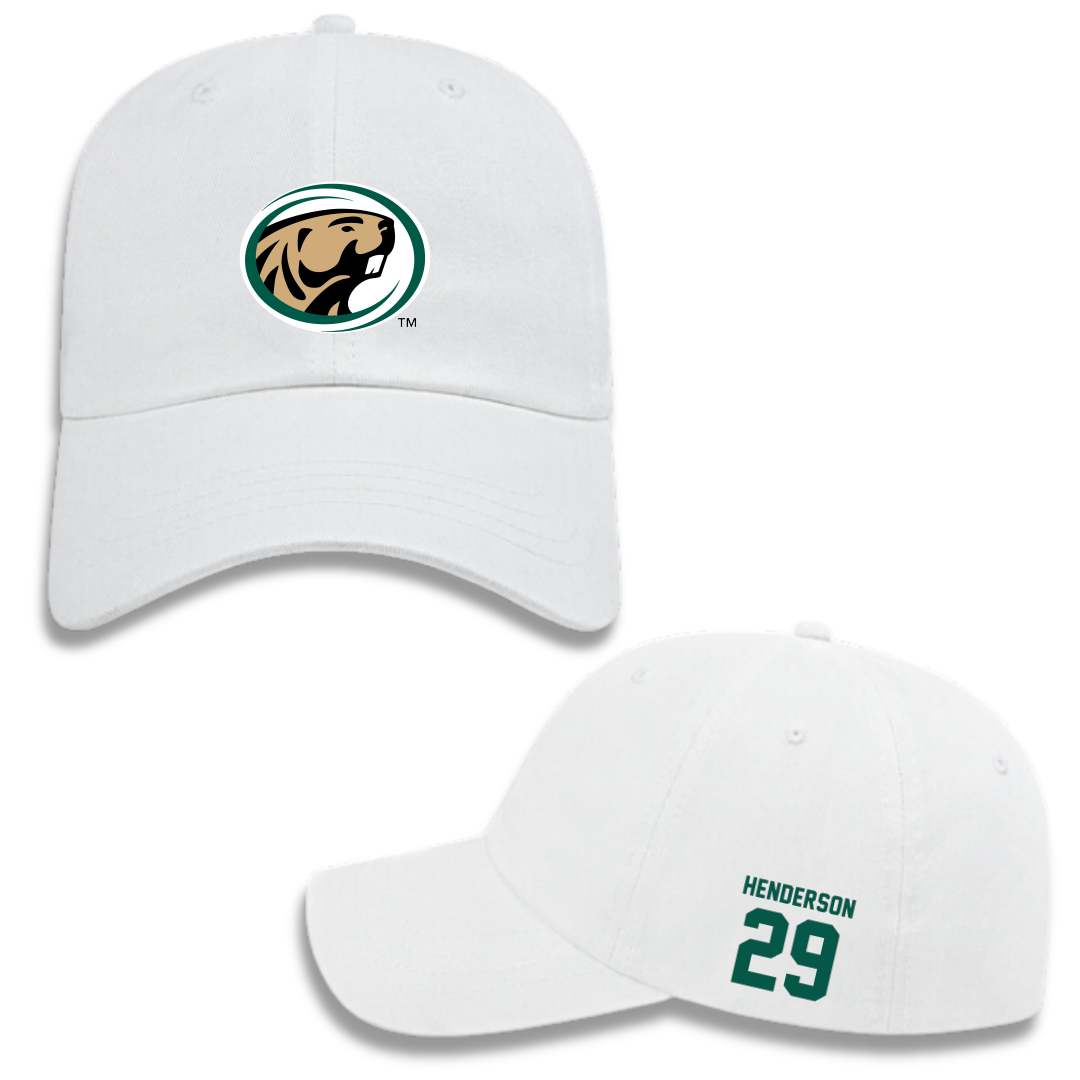 Bemidji State University Ice Hockey (M) White Hat - #29 Ryan Henderson