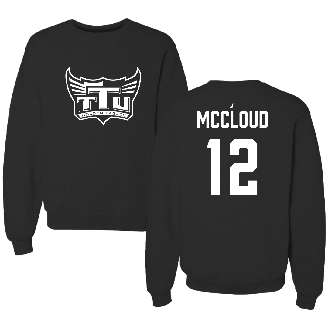 Tennessee Technological University Soccer (W) Black Crewneck - #12 Cheyenne McCloud