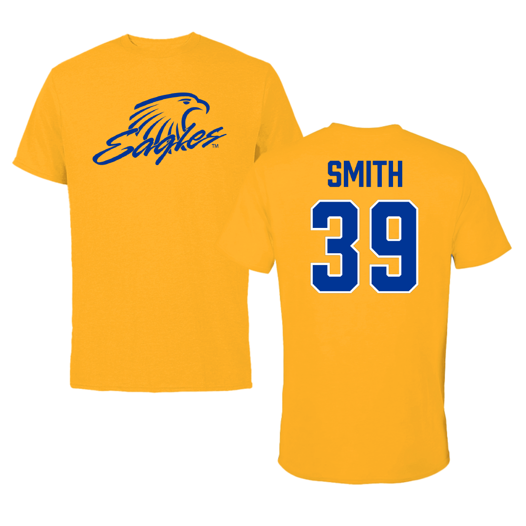 Embry-Riddle Aeronautical University Lacrosse (M) Gold Tee - #39 Tristan Smith