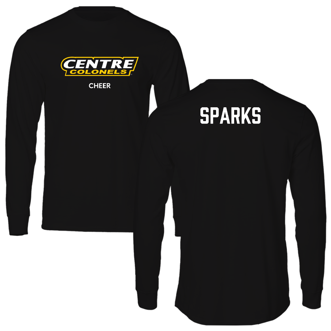 Centre College Cheer Black Performance Long Sleeve - Bailey Kate Sparks